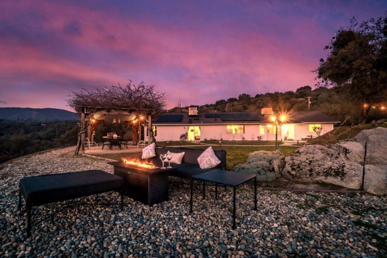 Fairy Tale 13-Acre Sunset Villa At Windy Gap Valley Near Yosemite Ahwahnee Eksteriør billede